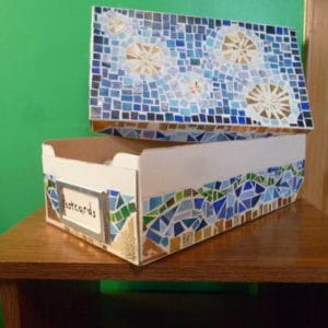 Mosaic Box from Old Christmas Cards 7 &bull; Clothing