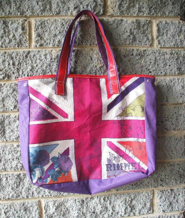 Giveaway Branded Tote Transformed Into Altered Couture 1 • Accessories • Recyclart 2013_1006ure0001