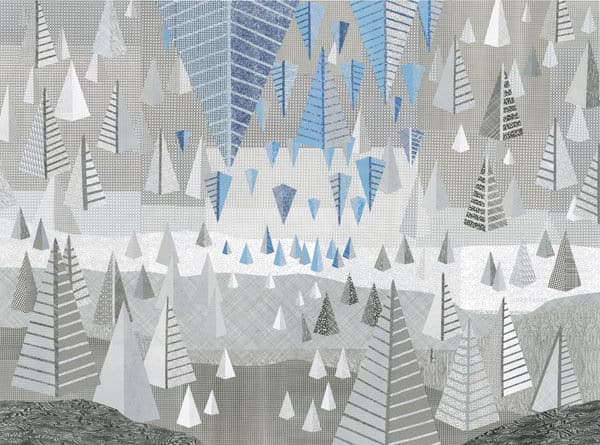 Landscapes Created with Discarded Envelopes 2 • Recycled Art • Recyclart Phillips_You_Deserve_More