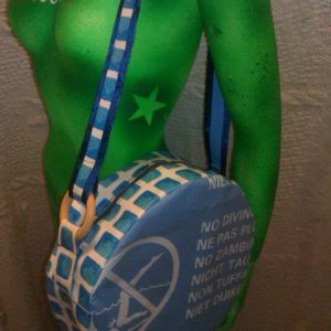 Bag from Inflatable Swimming Pool 15 &bull; Recycled Art