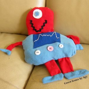 Upcycled Tee Robot 17 &bull; Upcycled Jewelry Ideas