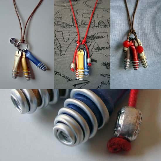 10 Jewelry Ideas Made from Recycled Nespresso Capsules 1 &bull; Upcycled Jewelry Ideas