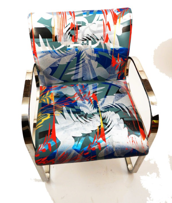 Mythic Electric Collection By Joann Berman 1 • Recycled Furniture • Recyclart brock-chair-frt