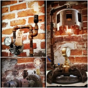 Awesome Up-cycled Functional Artistry Made with Reclaimed Materials 1 &bull; Lamps & Lights