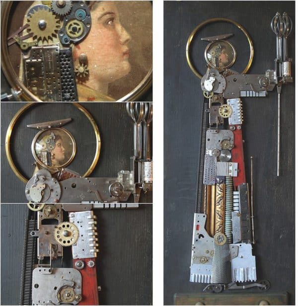 Alchemy of the Landfills 2 • Recycled Art • Recyclart With-a-lovingly-to-mechanics