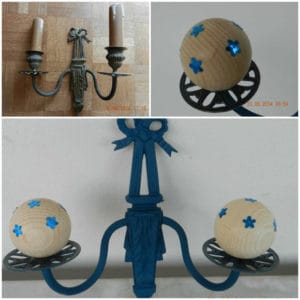 Upcycled Bronze Lighting / Transformer Une Vieille Applique En Patère 1 &bull; Do-It-Yourself Ideas