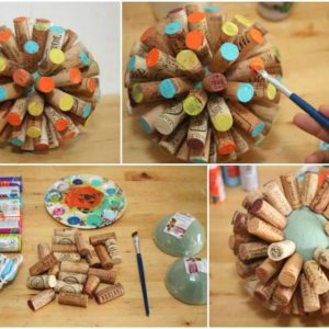 Recycled Wine Corks into Sphere (Tutorial) 5 &bull; Recycled Art