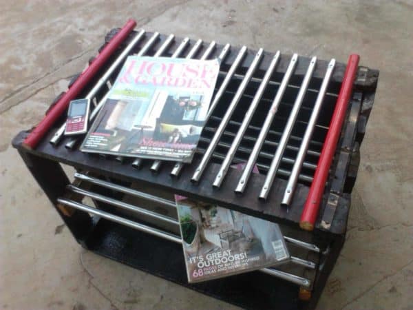 Tomatoe Crate Book Shelf 3 • Recycled Furniture • Recyclart IMG_20140309_181823
