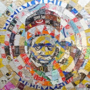 The Thought: Recycled Cans Portrait 3 &bull; Do-It-Yourself Ideas