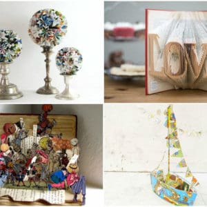 Top 10 Recycled Book Art 1 &bull; Recycled Art