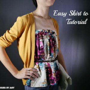 From Skirt to Top 13 &bull; Upcycled Jewelry Ideas