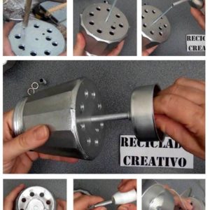 Lamp Made Out Of An Italian Coffee Maker 9 &bull; Do-It-Yourself Ideas