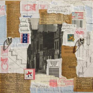 Use Those Old Paintings to Make Your Own Collage Painting 1 &bull; Do-It-Yourself Ideas