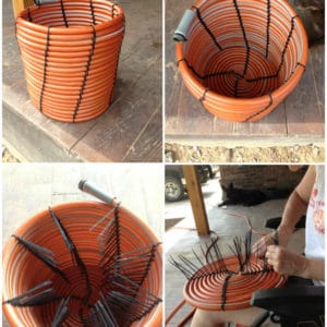 1 Old Garden Hose and 201 Zip Ties 3 &bull; Do-It-Yourself Ideas