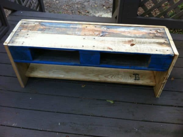 Blue Pallet Creations by Something Southernelle 4 • Recycled Pallets • Recyclart ELLES-CREATIONS