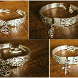 Vintage Spoon Bracelets 3 &bull; Lamps & Lights