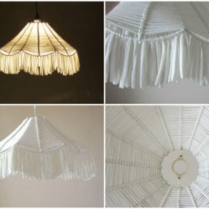 Upcycled Fabric Lampshade 7 &bull; Clothing