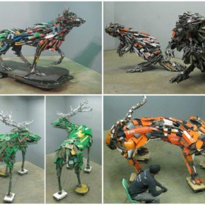 Conheça a Arte Com Sucata De Travis Pond / Scrap Art by Travis Pond 17 &bull; Do-It-Yourself Ideas