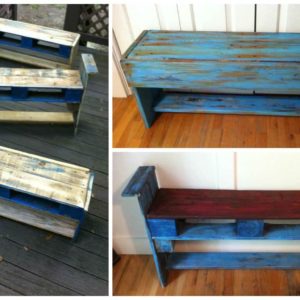 Blue Pallet Creations by Something Southernelle 1 &bull; Recycled Pallets