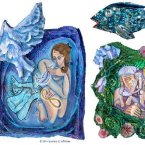 Intuitive Art of Joanna Whitney 1 &bull; Recycled Art