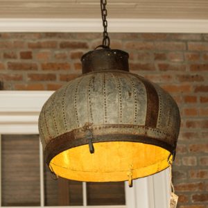 Repurposed Industrial Dome Light 1 &bull; Lamps & Lights