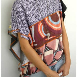 Upcycled Skirt Worn 4 Ways 11 &bull; Upcycled Jewelry Ideas