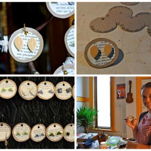 La Luna Creation 1 &bull; Recycling Paper & Books