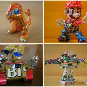 Arte Com Latinhas De Alumínio / Cans Art 15 &bull; Do-It-Yourself Ideas