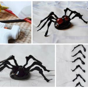 Diy: Terrific Spider With Hot Glue 17 &bull; Do-It-Yourself Ideas