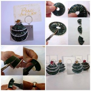 Diy: Christmas Placeholder With Recycled Coffee Capsules 9 &bull; Do-It-Yourself Ideas