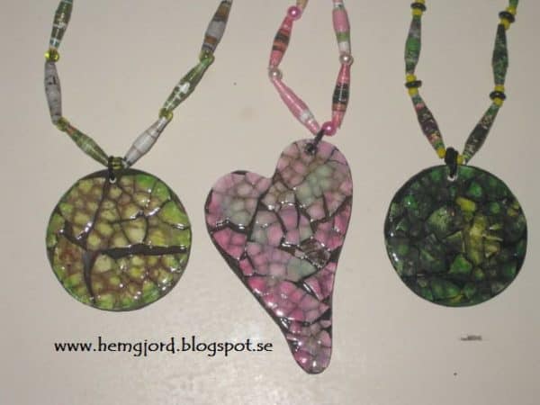 Necklace From Repurposed Materials 2 • Upcycled Jewelry Ideas • Recyclart IMG_7690