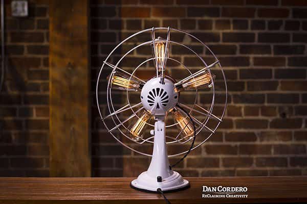 Vintage Westinghouse Fan Lamp 4 • Lamps & Lights • Recyclart Fanwhite-master3-smmmm
