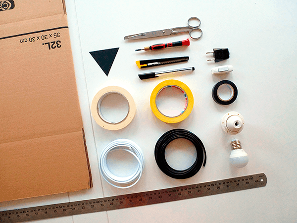 recycled-cardboard-origami-lamp-diy-2