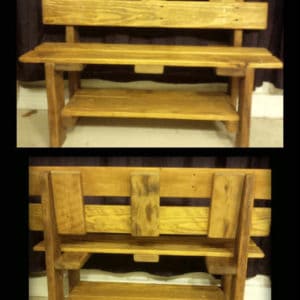 Toddler Benches Created from Upcycled Pallet Wood 1 &bull; Recycled Pallets