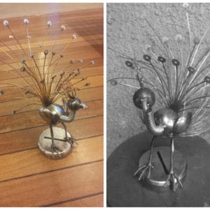 Léon: The Metal Peacock 1 &bull; Recycled Art