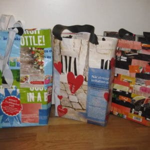 Paperbag Made from Recycled Magazines 13 &bull; Recycling Paper & Books