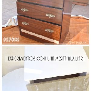 My New Shabby Chic Nightstand 5 &bull; Do-It-Yourself Ideas