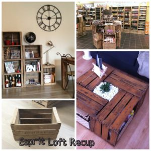 Upcycled Apple Wooden Crates as Modular Furniture 3 &bull; Do-It-Yourself Ideas
