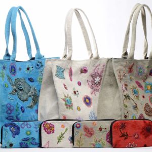 Recycled Cotton And Recycled Sarees Make Wonderful Bags 7 &bull; Accessories