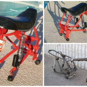 Ducchair: Chair Made From Upcycled 1969 Ducati Scrambler 5 &bull; Upcycled Bicycle Parts