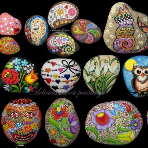 My Art On Rocks 3 &bull; Recycled Art