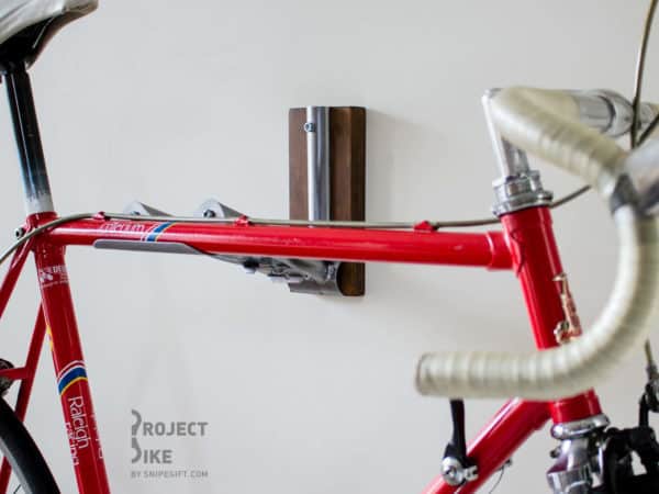 Bicycle Frame Into Bike Rack 5 • Upcycled Bicycle Parts • Recyclart Bike frame bicycle wall hanger