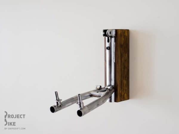 Bike frame bicycle wall hanger