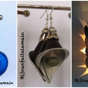 Presentation of Récup Art, Jewelry Made with Recycled Nespresso Capsules 9 &bull; Upcycled Jewelry Ideas
