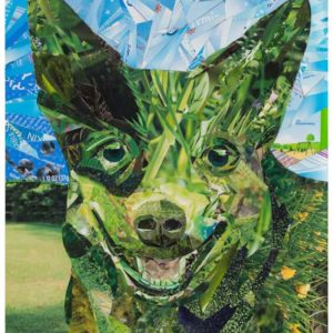 Evergreen: Magazines Collage 1 &bull; Recycled Art