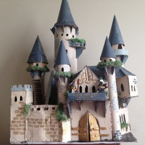 Ghadyn Manor Cardboard Castle 1 &bull; Recycled Cardboard
