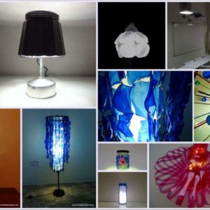 20 Lamps Made Out Of Recycled Plastic Bottles 5 &bull; Do-It-Yourself Ideas