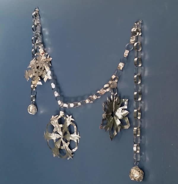 Upcycled-Chip-Bag-Christmas-Decorations-Pic-3