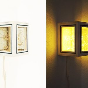 Lamp Made Out Of Picture Frames 19 &bull; Home & décor
