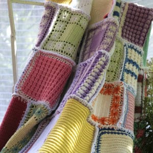 Blanket Made of Pot Holders 11 &bull; Clothing & Accessories